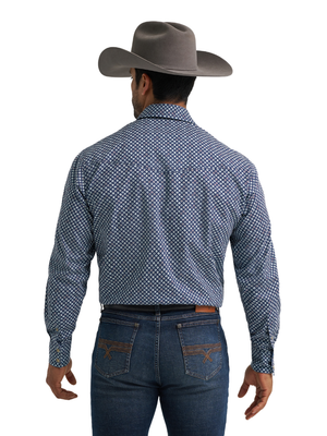 Chemise 20X® Competition Advanced Comfort Print Bleu - Homme