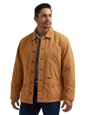 Manteau western en toile doublée - Homme