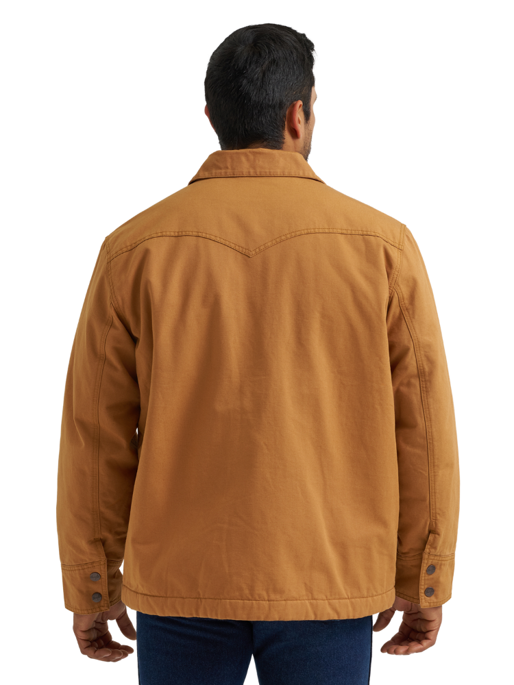 Manteau western en toile doublée - Homme