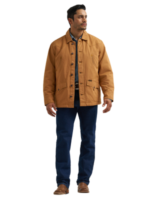 Manteau western en toile doublée - Homme