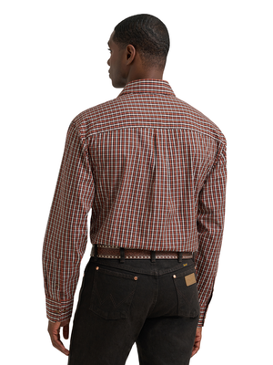Chemise Western Classics Plaid Brun - Homme