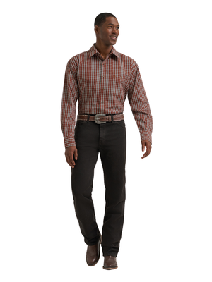 Chemise Western Classics Plaid Brun - Homme