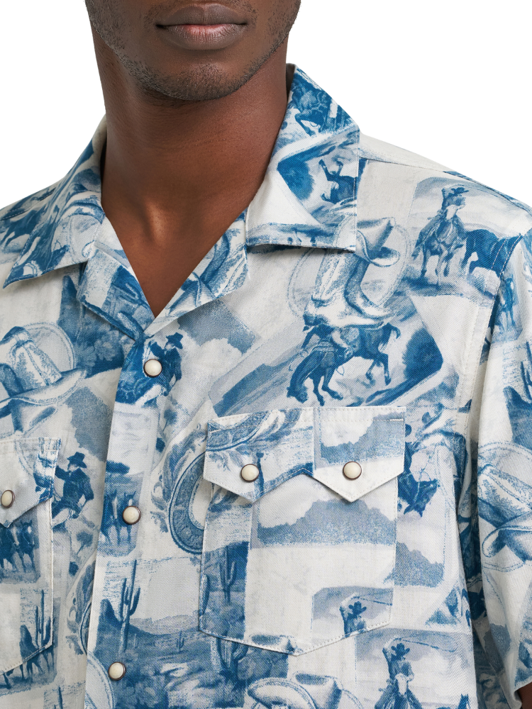 Chemise Western à manches courtes Coconut Cowboy à snaps - Homme
