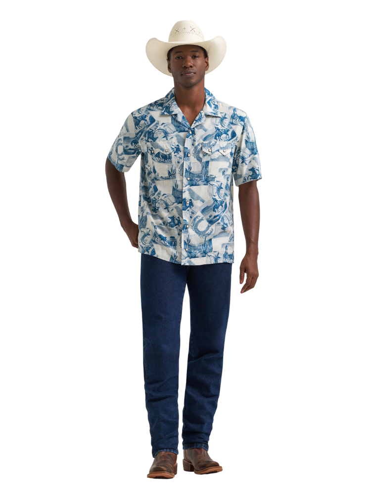 Chemise Western à manches courtes Coconut Cowboy à snaps - Homme