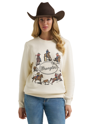 Chandail molleton Rope Circle - Femme