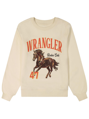 Chandail molleton Rodeo Club Horse - Femme