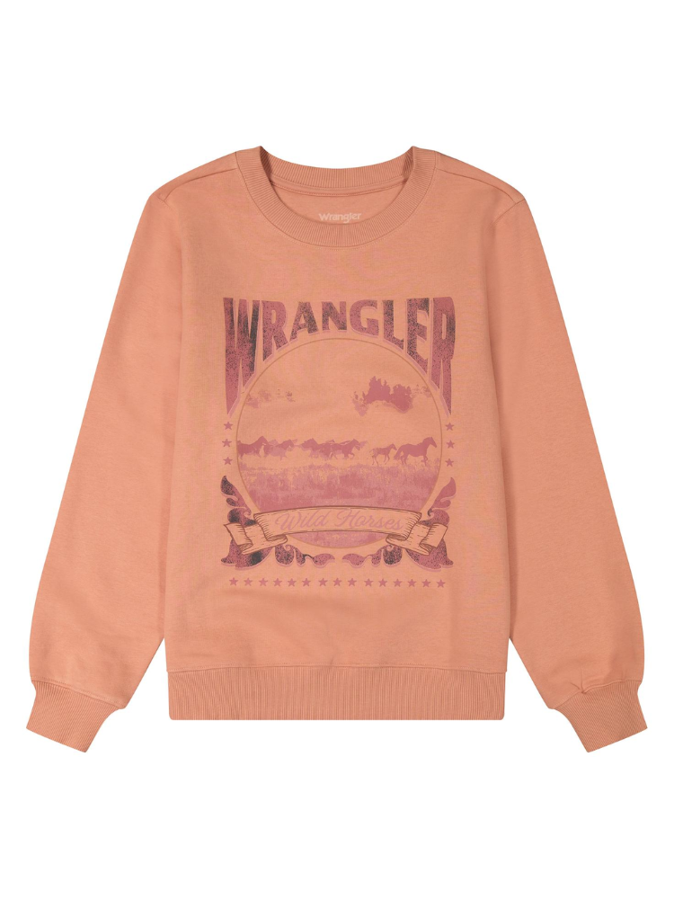 Chandail Crew Fleece Cameo Brown - Femme