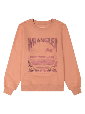 Chandail Crew Fleece Cameo Brown - Femme