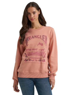 Chandail Crew Fleece Cameo Brown - Femme