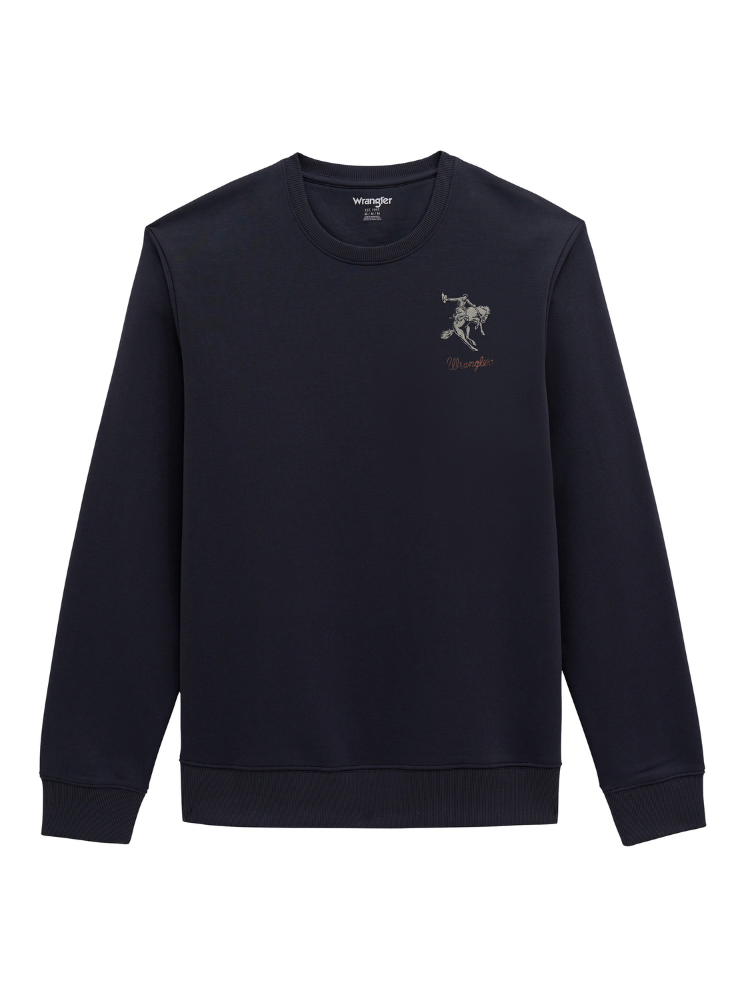 Crewneck Fleece Bucking Bonc - Homme