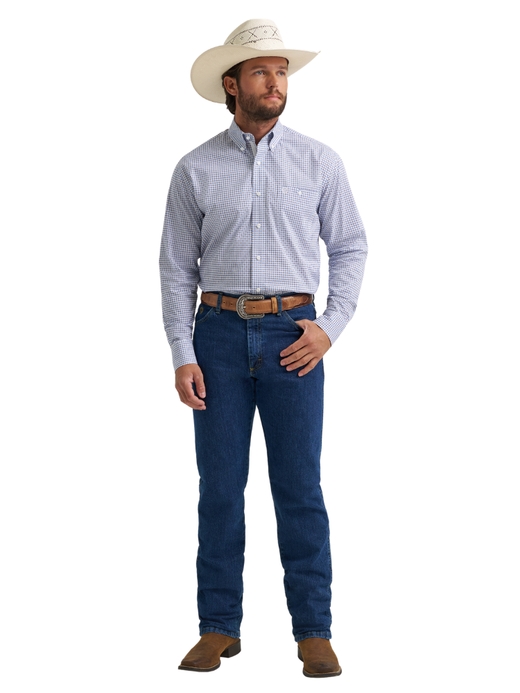 Men's George Strait Geometric Western Shirt
