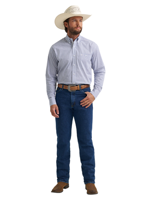 Men's George Strait Geometric Western Shirt