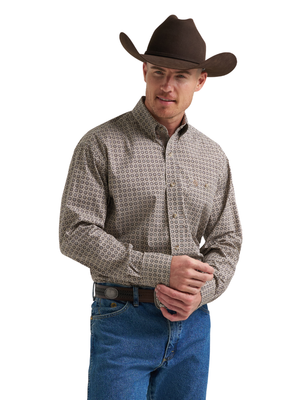 Chemise Western George Strait Tan - Homme