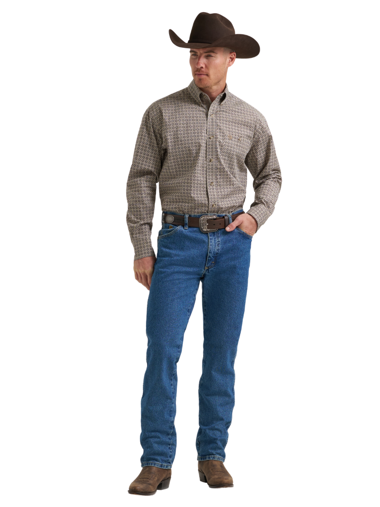 Chemise Western George Strait Tan - Homme