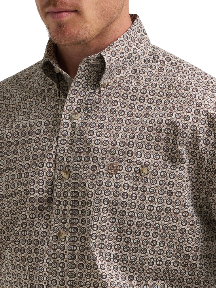 Chemise Western George Strait Tan - Homme
