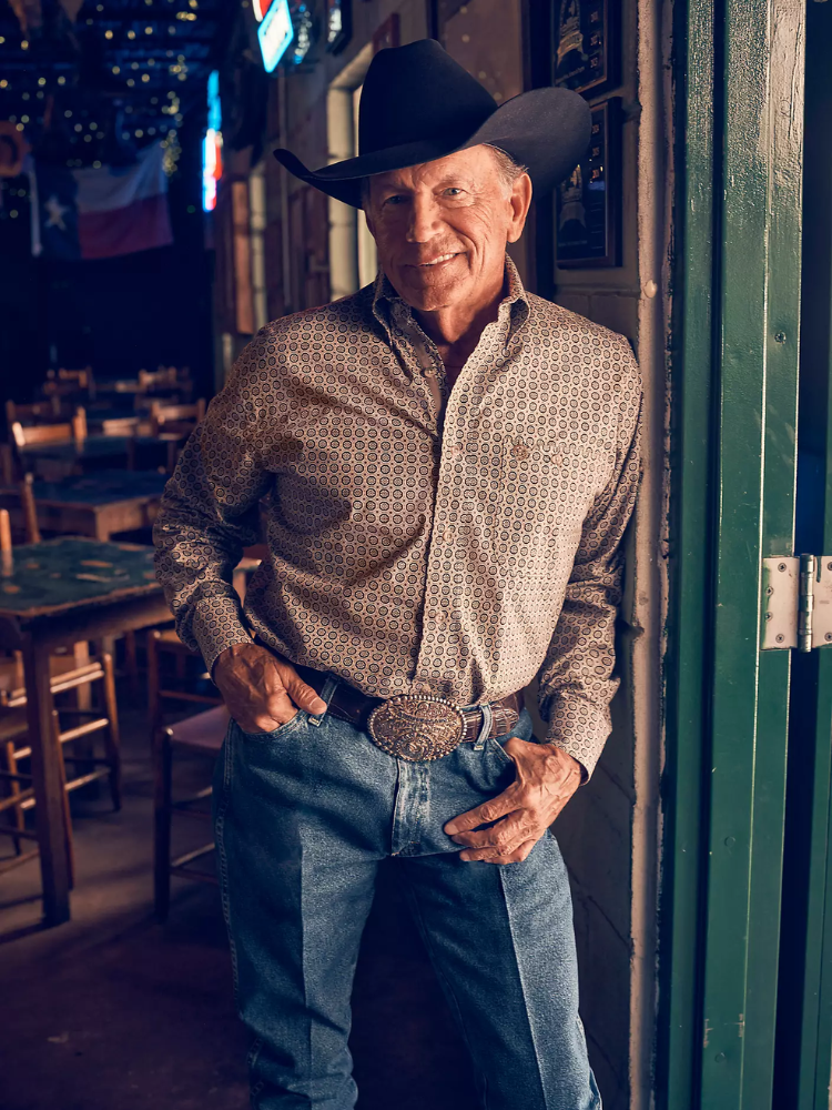 Chemise Western George Strait Tan - Homme