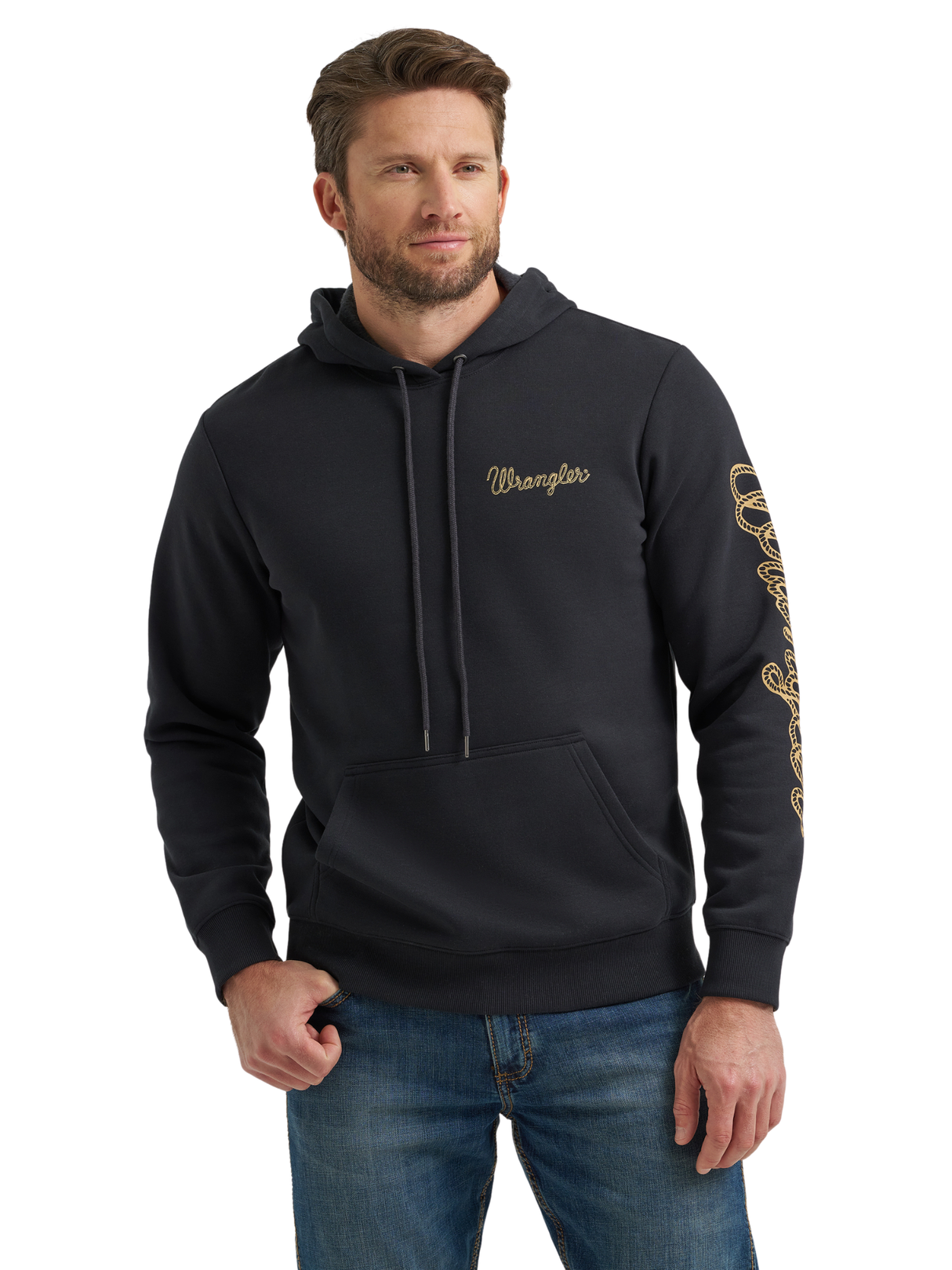 Hoodie Wrangler avec Logo - Homme