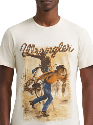 T-Shirt Bronc Antique - Homme