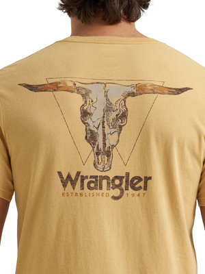T-Shirt Longhorn Curry Heather - Homme