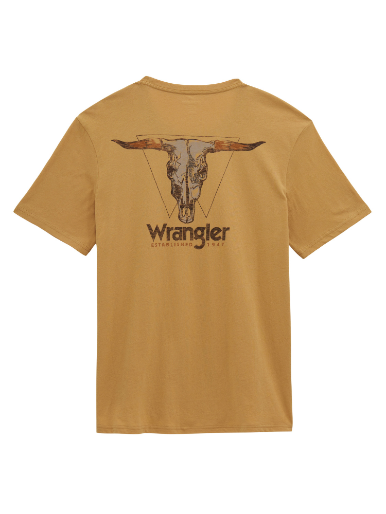 T-Shirt Longhorn Curry Heather - Homme