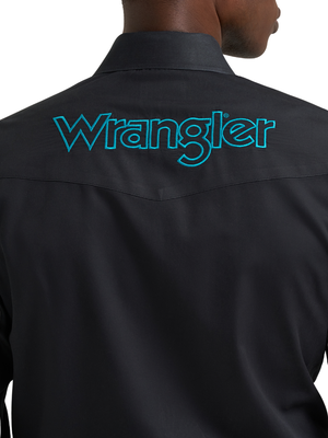 Chemise Western à Logo Dégradé - Homme