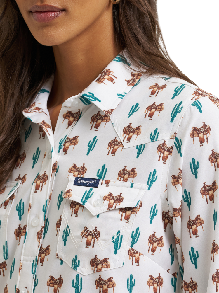 Aria Saddle Performance Western Shirt - Women