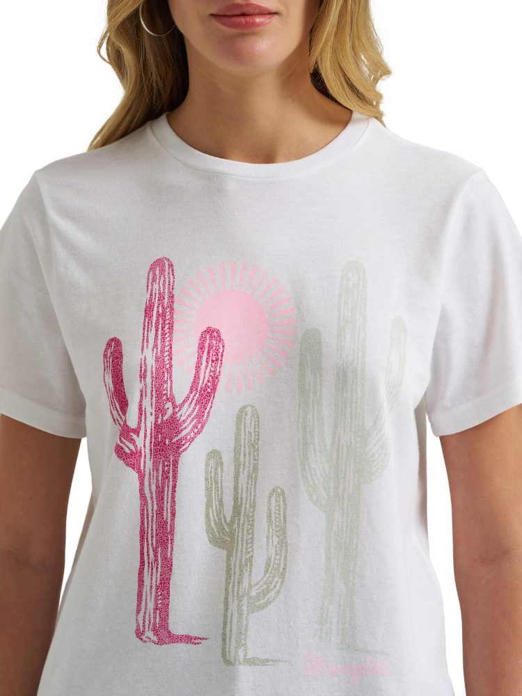 Pink Cactus T-Shirt - Women