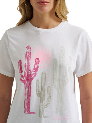 Pink Cactus T-Shirt - Women