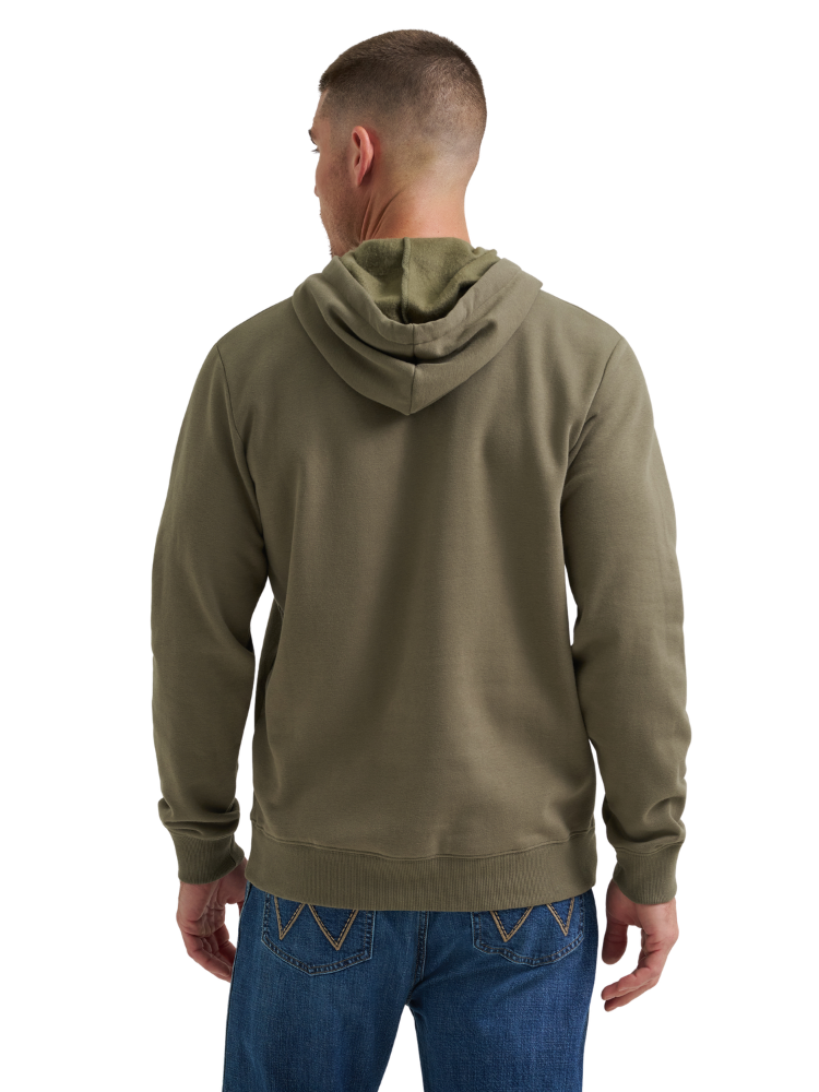 Chandail à capuchon Ledge Olive - Homme