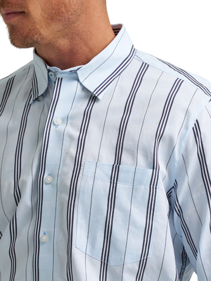Wrangler® X Cody Johnson Striped Western Shirt - Men's
