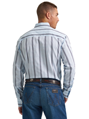 Wrangler® X Cody Johnson Striped Western Shirt - Men's