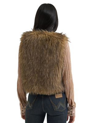 Veste sans manches Fourrure Wrangler® X Lainey Wilson - Femme