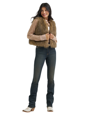 Veste sans manches Fourrure Wrangler® X Lainey Wilson - Femme