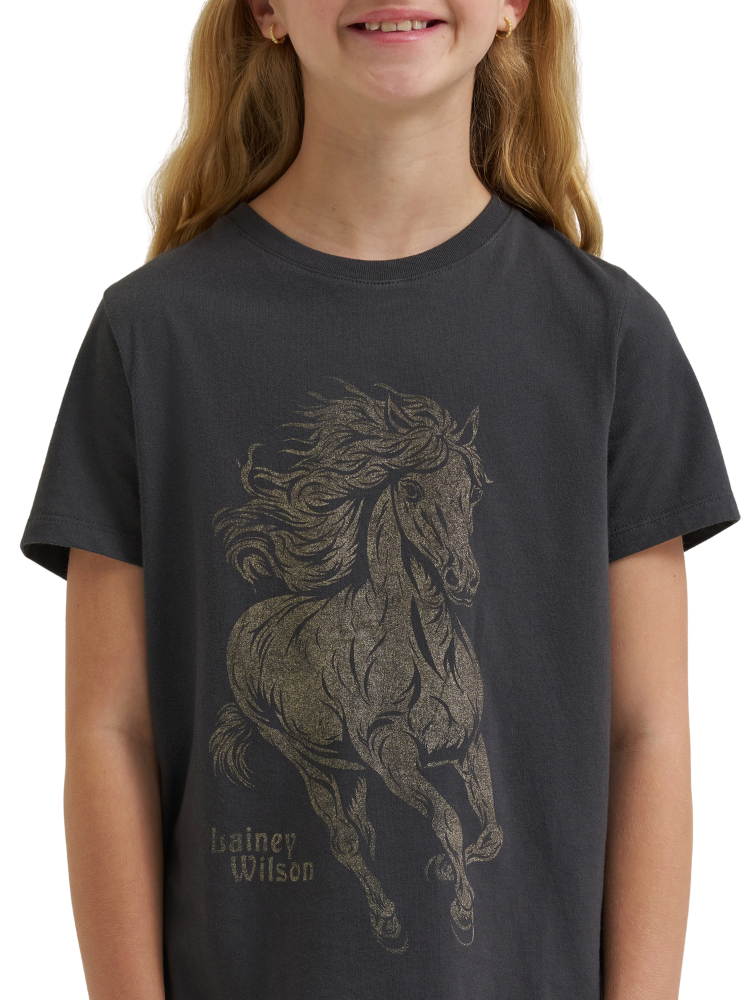 T-Shirt Cheval Lainey Wilson - Fille