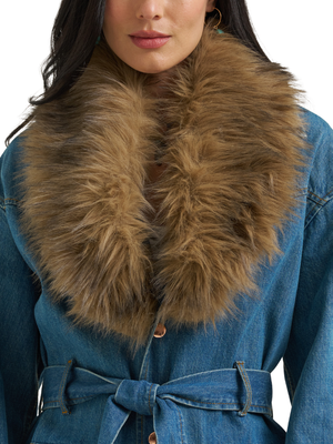 Manteau Long en denim Wrangler® X Lainey Wilson Penny Lainey - Femme