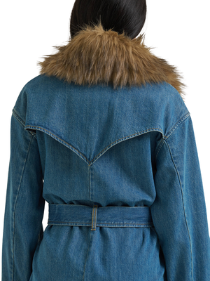 Manteau Long en denim Wrangler® X Lainey Wilson Penny Lainey - Femme