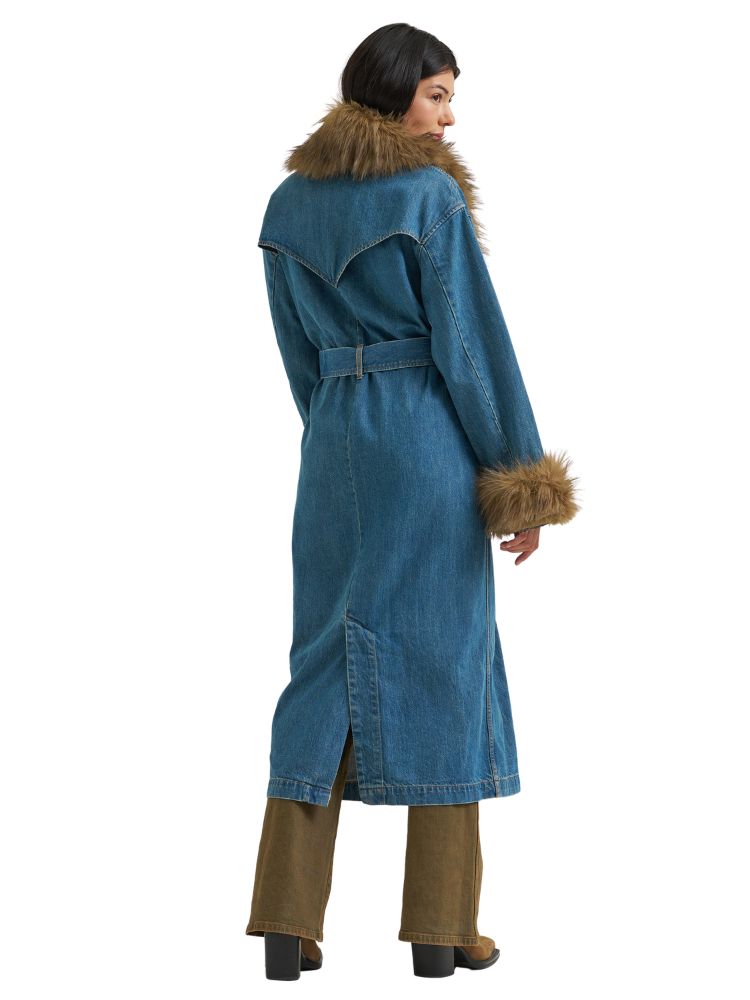 Manteau Long en denim Wrangler® X Lainey Wilson Penny Lainey - Femme