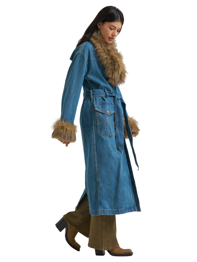 Manteau Long en denim Wrangler® X Lainey Wilson Penny Lainey - Femme