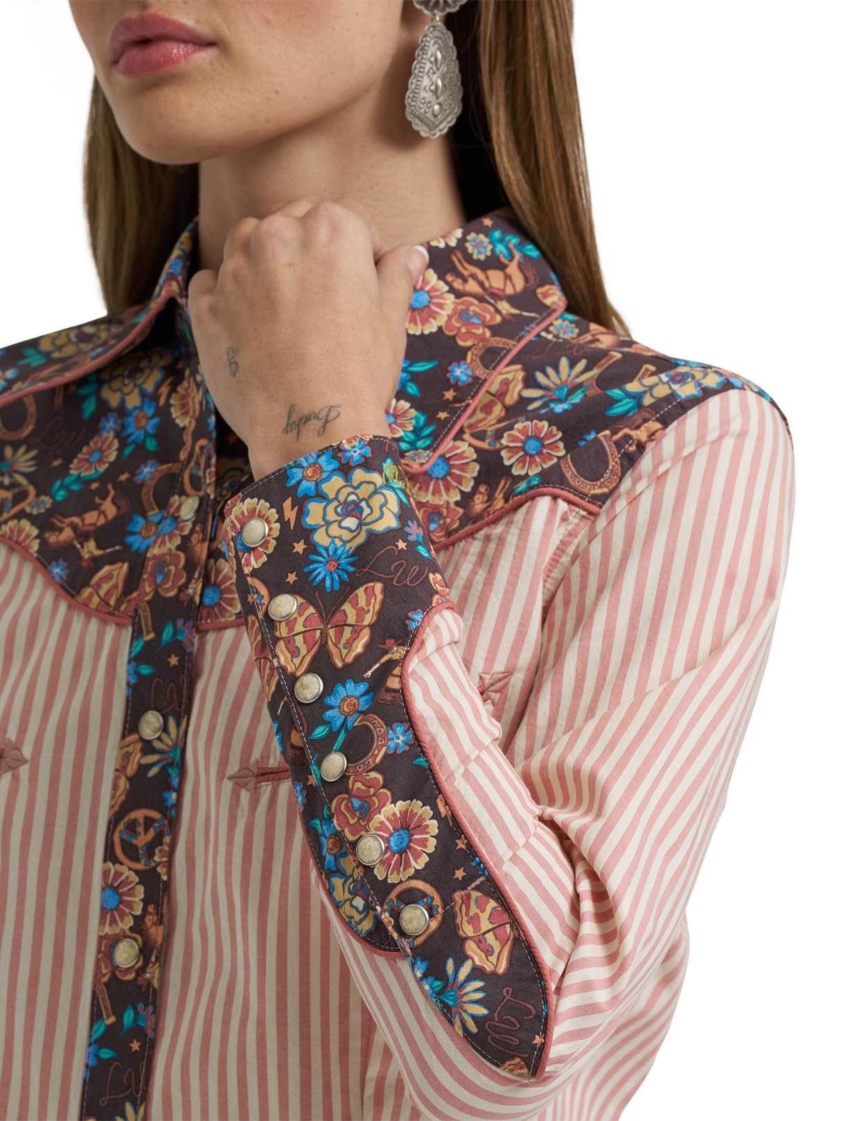 Chemise western Wrangler® X Lainey Wilson Prairie Print - Femme