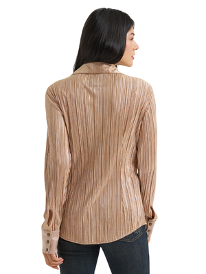 Chemise texturée rayée Wrangler® X Lainey Wilson - Femme