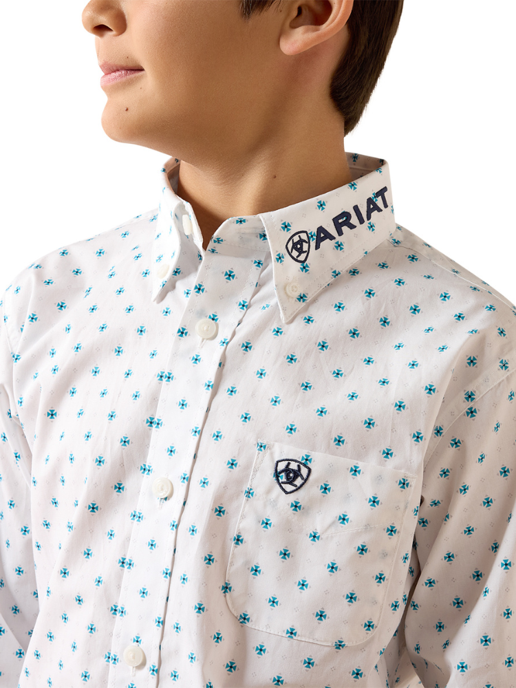 Chemise Ariat Team Emory Classic Fit - Garçon