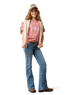 T-Shirt Horse Frame - Fille