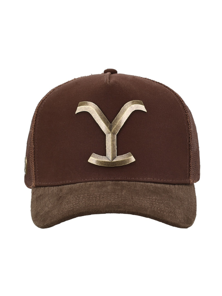 Casquette Yellowstone brune