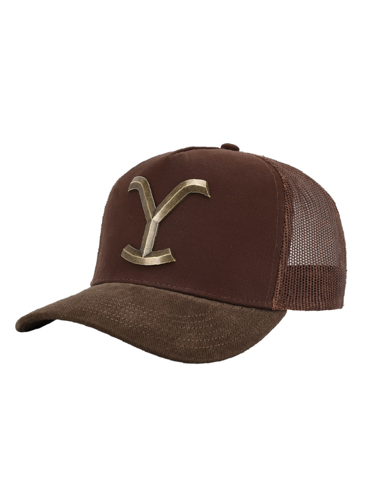 Casquette Yellowstone brune
