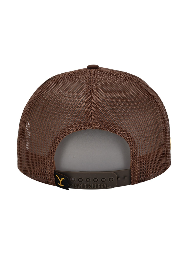 Casquette Yellowstone brune