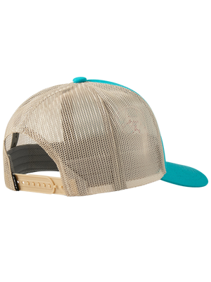 Casquette Shield Brodée Turquoise