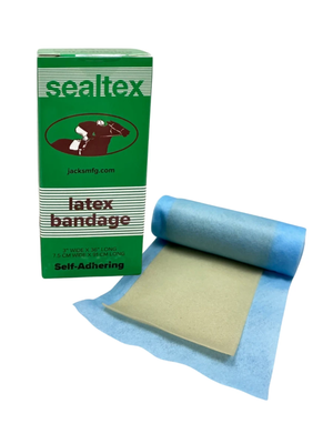 Bandage de latex pour mors