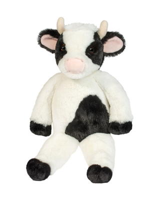 Peluche Betty Floppy Vache noire et blanche