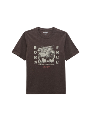 T-Shirt Born Free Bison - Enfant