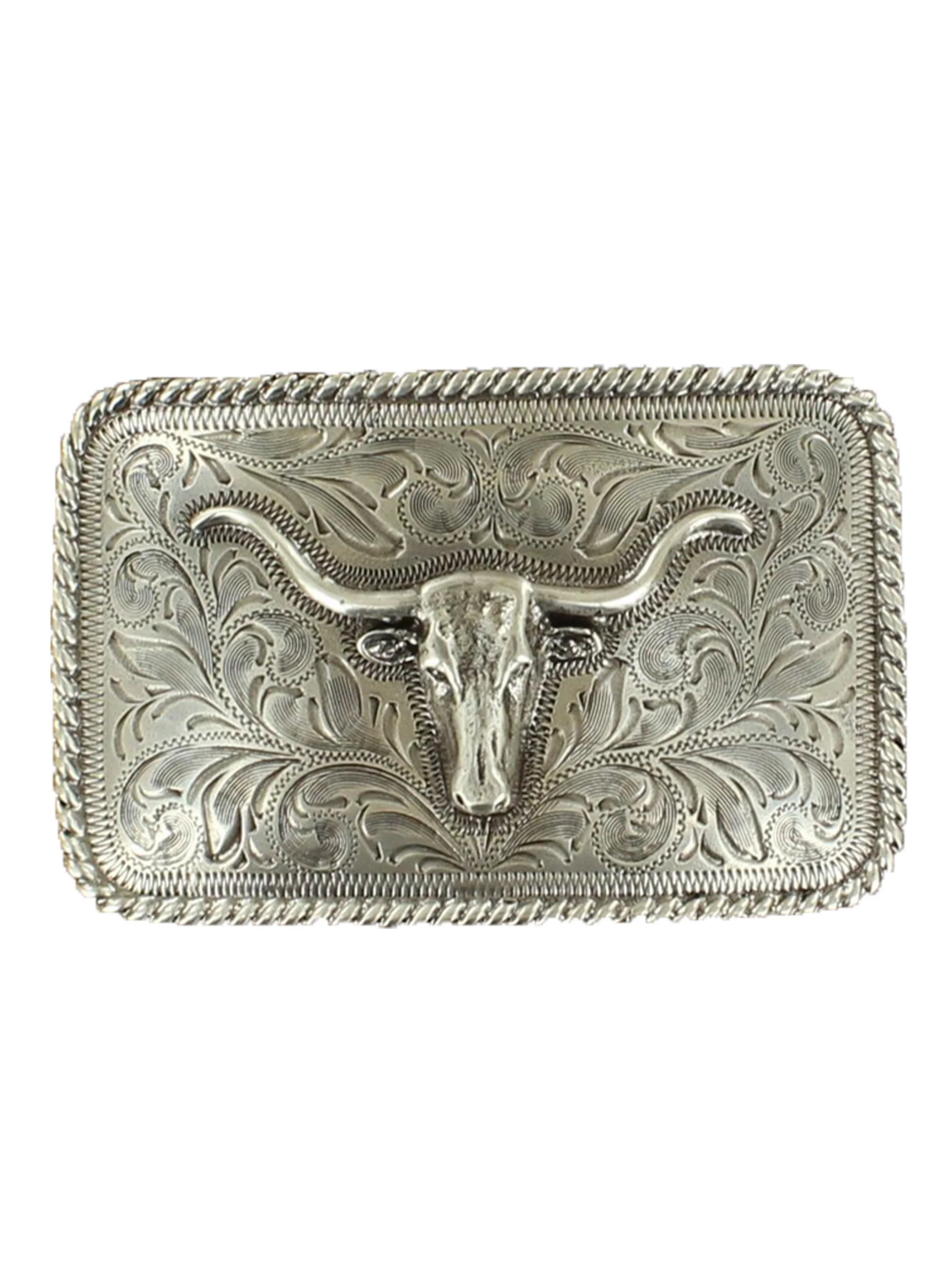 Boucle de ceinture Longhorn rectangle